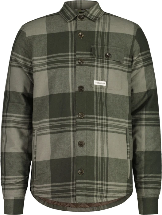 Maloja TenneckM. Hemd langarm alpine woods check (Herren)