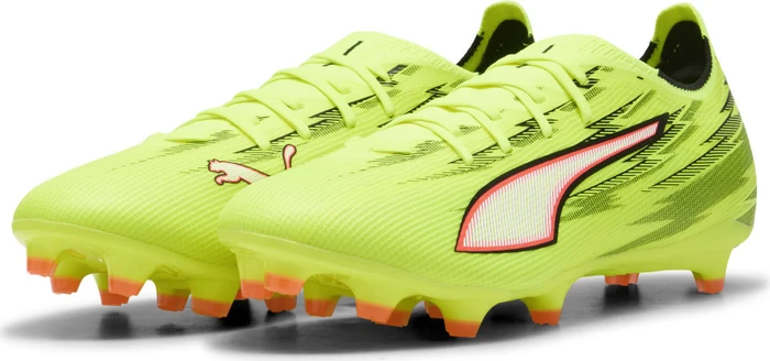 Puma Ultra 6 Match FG/AG yellow alert/puma black/glowing red/lime