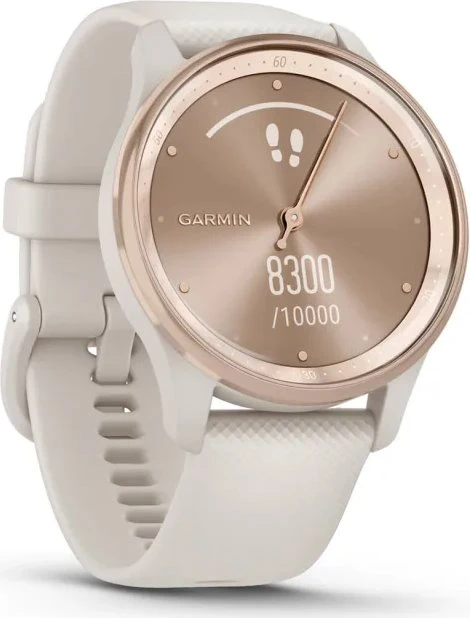 Garmin vivomove Trend Aktivitäts-Tracker ivory/peach gold