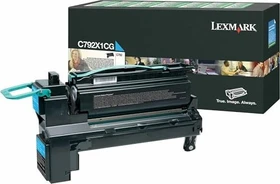 Lexmark Return Toner C792X1CG cyan