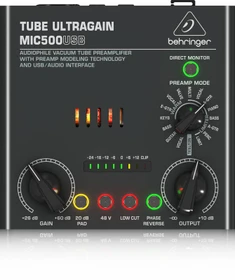 Behringer Tube Ultragain MIC500USB