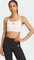 adidas Aeroreact Training 3-Streifen Sport-BH weiß (Damen) Vorschaubild