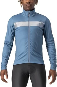 Castelli Raddoppia 3 Fahrradjacke steel blue/blue reflex (Herren)