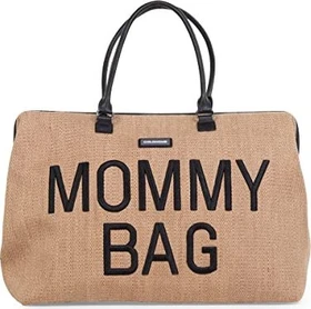 Childhome Mommy Bag raffia look
