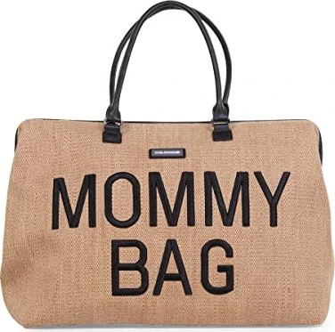Childhome Mommy Bag raffia look