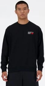 New Balance Athletics Premium Logo Crew Sweatshirt schwarz (Herren)