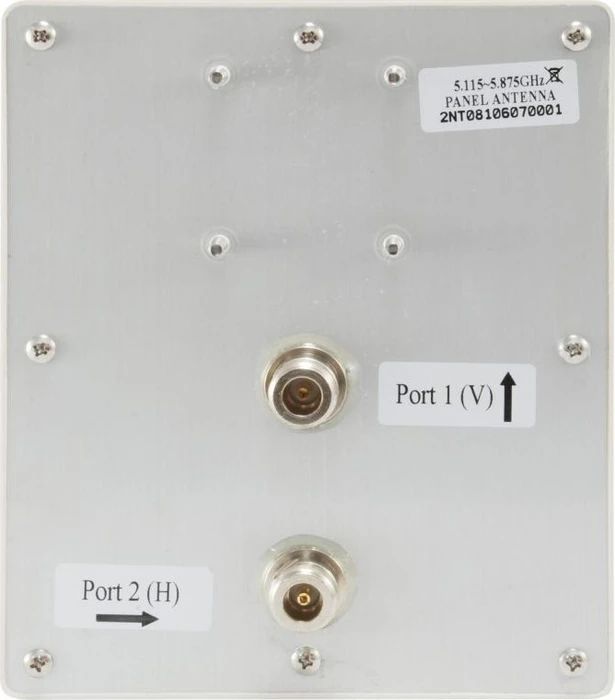 LevelOne WAN-9151 dual polarization Outdoor-Antenne, 5GHz, 15dBi, N-Type (Buchse), direktional, weiß