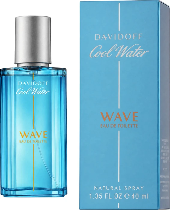 Davidoff Cool Water Wave Men Eau de Toilette, 40ml