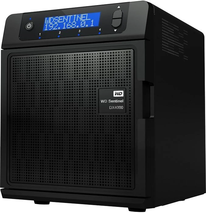 Western Digital Sentinel DX4000 4TB, 2GB RAM, 2x RJ-45 1000Base-T, 2x USB-A 3.0