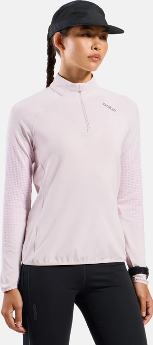 Odlo Zeroweight Warm Half Zip 2.0 Laufshirt langarm (Damen)