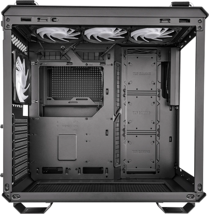 ASUS TUF Gaming GT502 Plus Black, Glasfenster