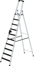 Günzburger Steigtechnik clip-step Stufen-Stehleiter, 10 Stufen