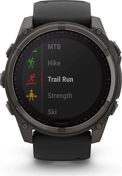 Garmin Fenix 8 51mm Sapphire Solar carbon grey