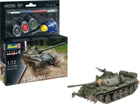 Revell Model Set T-55A-AM with KMT-6-EMT-5 Mine Plough
