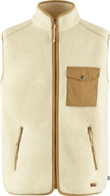 Fjällräven Vardag Pile Fleece Weste chalk white/buckwheat brown (Herren)
