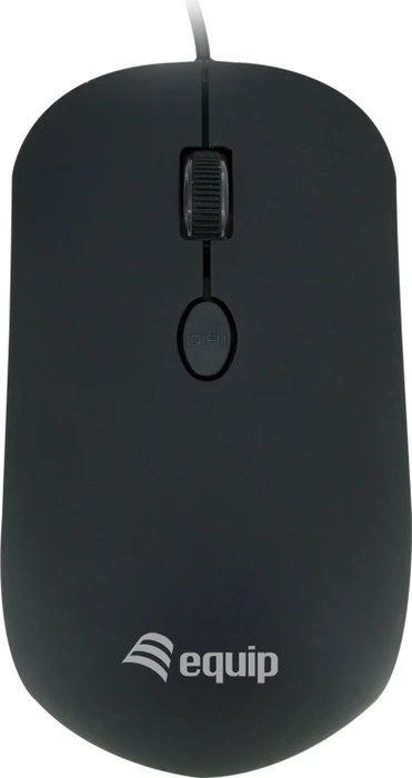 Equip Comfort Mouse schwarz, USB