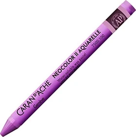 Caran d'Ache Neocolor II Aquarelle Wachskreide, purpurviolett, 10er-Pack