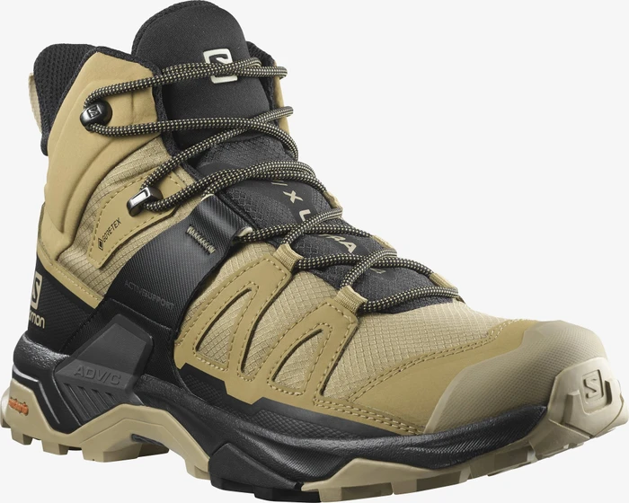 Salomon X Ultra 4 Mid GTX kelp/black/safari (Herren)