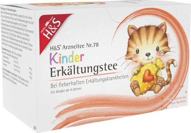 H&S Nr.78 Kinder Erkältungstee Beutel, 20 Stück