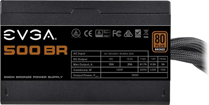 EVGA BR 500 500W, ATX 2.3
