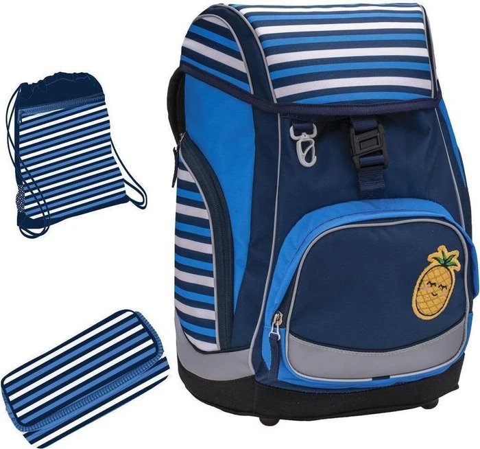 Belmil Comfy Lining Girl Schultaschen-Set, 3-tlg.