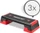 Reebok Step Stepper schwarz/rot