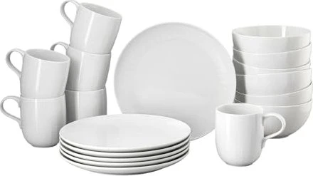 Rosenthal Joyn Weiß Frühstücksservice, 18-tlg.