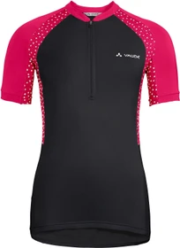 Vaude Advanced IV Trikot kurzarm schwarz/rosa (Damen)