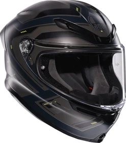 AGV K6 S E2206 Enhance matt grau/schwarz/gelb