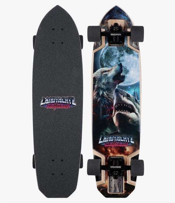 Landyachtz Wolf Shark Longboard Deck