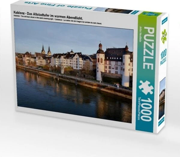 Calvendo Koblenz - Das Altstadtufer im warmen Abendlicht