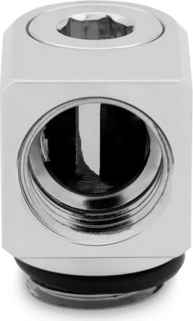 EK Water Blocks Quantum Line EK-Quantum Torque Micro Rotary 90° Winkeladapter, vernickelt