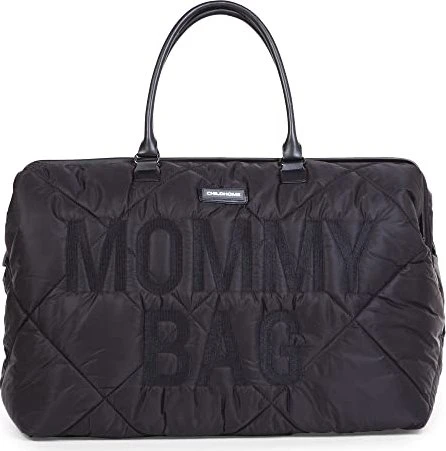 Childhome Mommy Bag gesteppt/schwarz