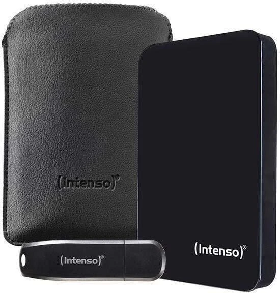Intenso Memory Drive Bonuspack, schwarz, 2.5", 2TB, inkl. 64GB USB-Stick, USB 3.0 Micro-B
