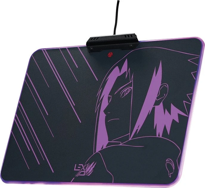 Lexip x Tsume Naruto Shippuden RGB Gaming Mauspad, 350x250mm, Sasuke Revenge