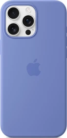 Apple Silikon Case mit MagSafe für iPhone 16 Pro Max Veilchen