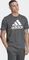 adidas Essentials Big Logo T-Shirt kurzarm dark grey heather/white (Herren) Vorschaubild