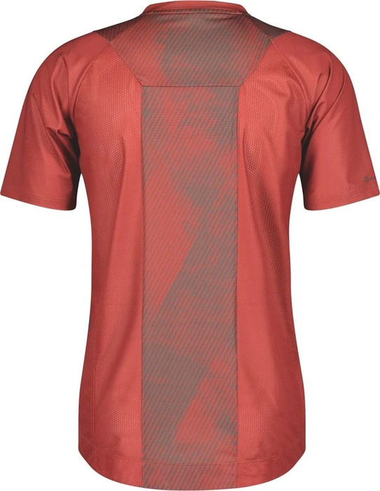 Scott Trail Vertic Zip Trikot kurzarm tuscan red/dark grey (Herren)