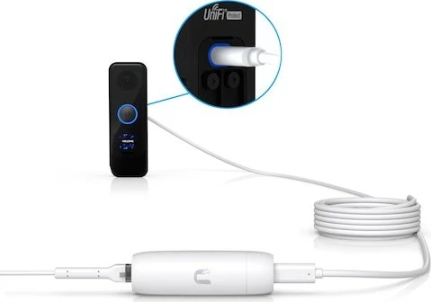Ubiquiti Gigabit USB-C PoE-Injektor, 1x RJ-45, 1x USB-C, weiß