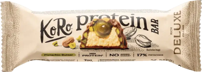 KoRo Protein Bar Deluxe Pistachio Butter 55g