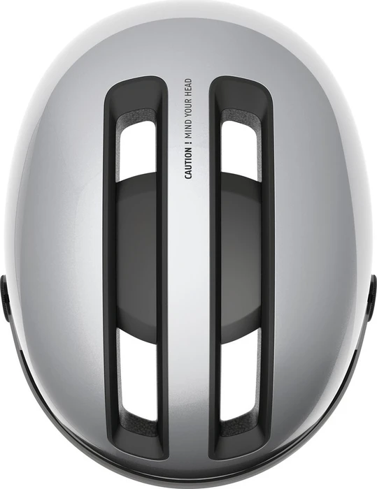 ABUS HUD-Y ACE Helm gleam silver