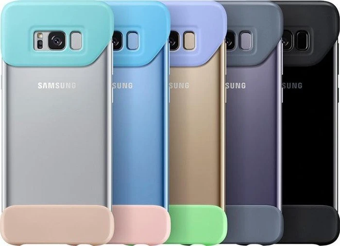 Samsung 2Piece Cover für Galaxy S8+ blau/pink