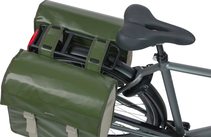 Basil Urban Load Doppeltasche Gepäcktasche grün