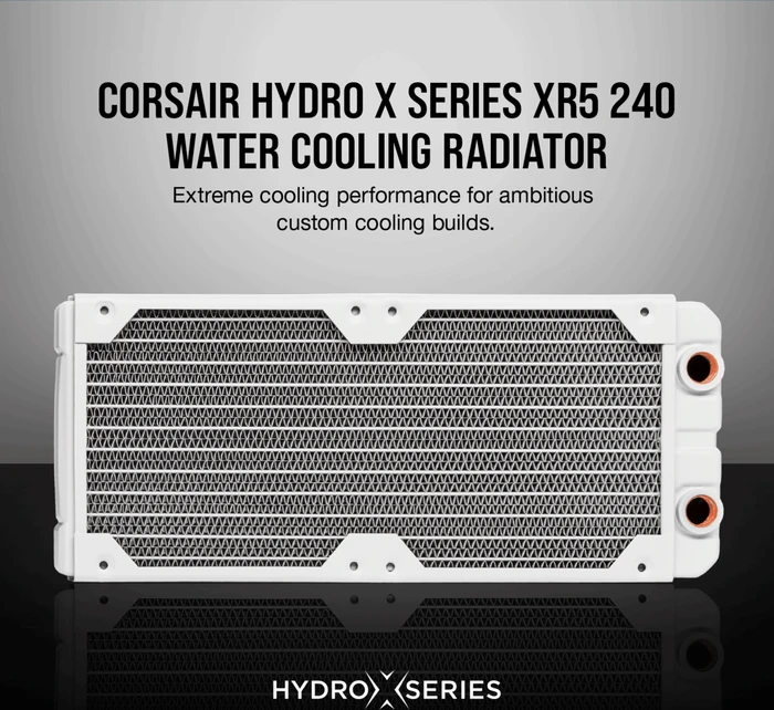 Corsair Hydro X Series XR5 240mm, weiß