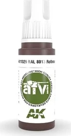 AK-Interactive 3rd Gen Acrylic Colors AFV Series RAL 8013 rotbraun, 17ml