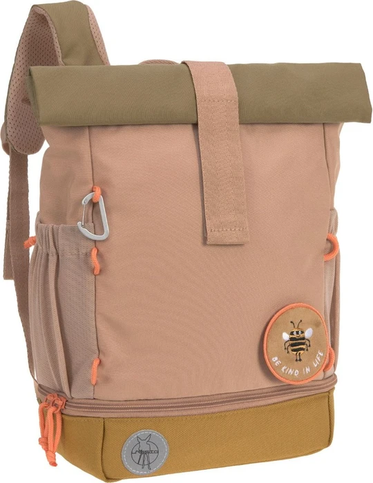Lässig Rolltop nature/braun Kindergartenrucksack