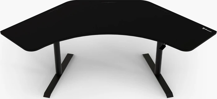Arozzi Arena Angelo Gaming Eckschreibtisch 225x71cm Pure Black