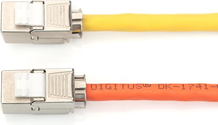 Digitus Keystone Modul RJ-45 Buchse via Verlegekabel Cat6a, 2er-Pack
