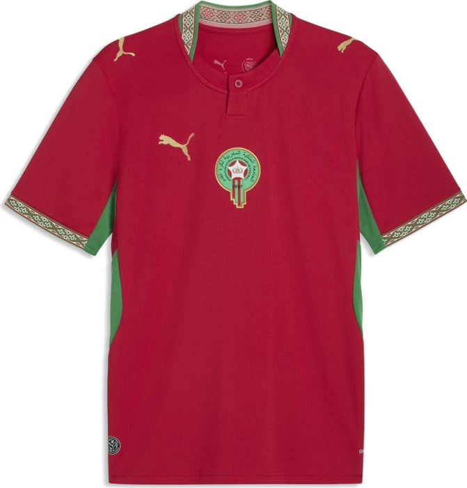 Puma FIFA WM 2026 Marokko Heimtrikot kurzarm fast red/victory gold (Herren)