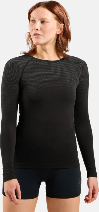 Odlo Performance Light Base Layer Funktionsshirt langarm schwarz (Damen)